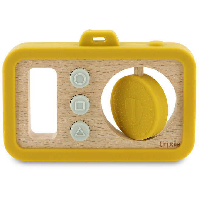 trixie bijtspeelgoed camera - mr. lion | 36-247 | 0