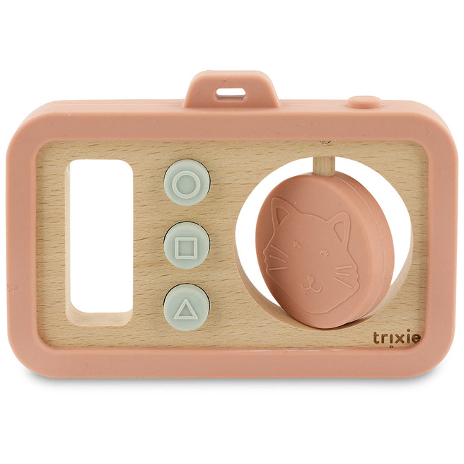trixie bijtspeelgoed camera - mrs. cat | 36-249 | 0