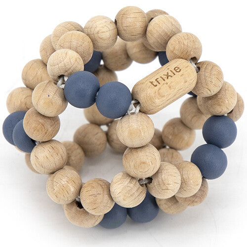 trixie elastische kralenbal blauw | 36-198 | 0