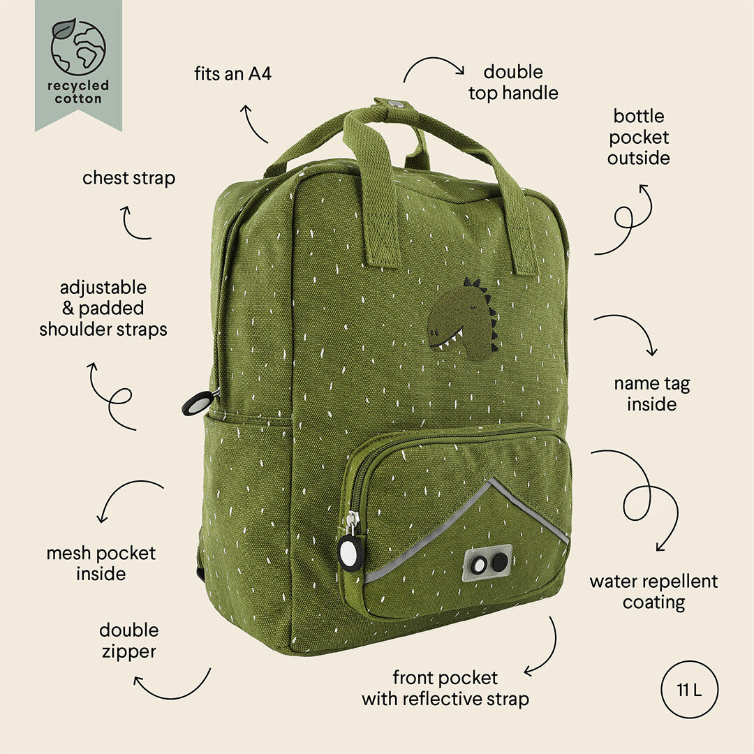 trixie kinderrugzak mr. dino - 34 cm | 94-201 | 5