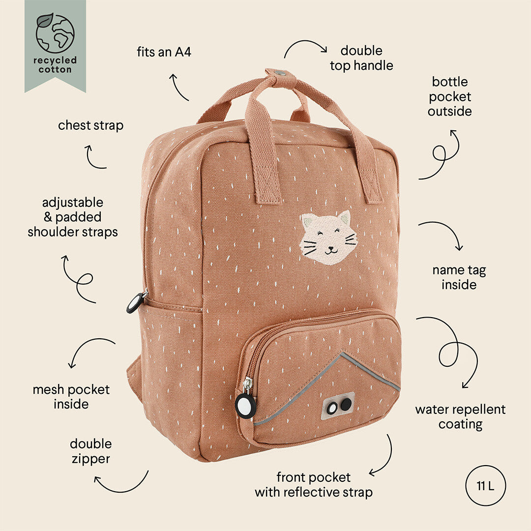trixie kinderrugzak mrs. cat - 34 cm | 94-222 | 5