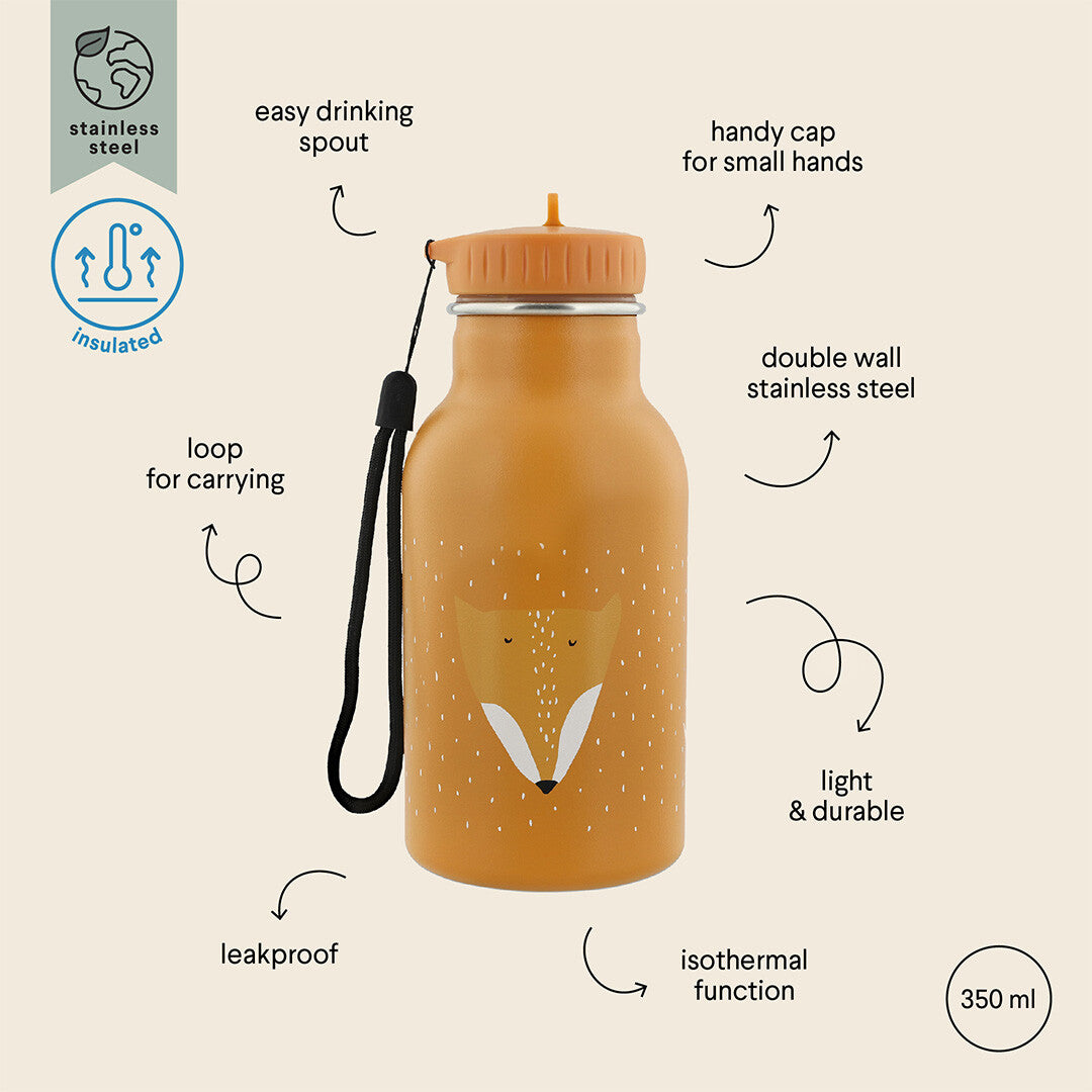 trixie rvs thermosfles mr. fox - 350 ml | 56-210 | 3