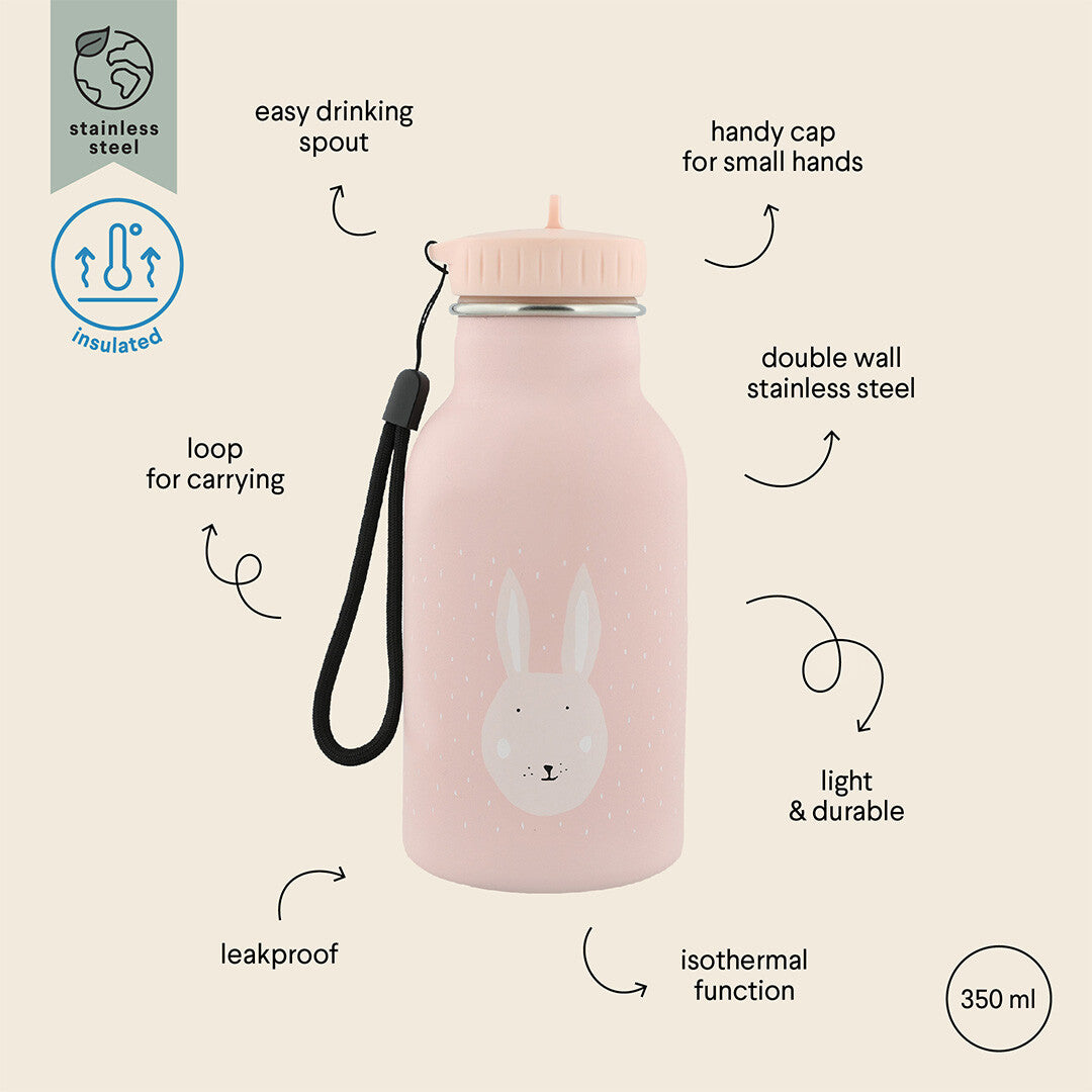 trixie rvs thermosfles mrs. rabbit - 350 ml | 56-217 | 3