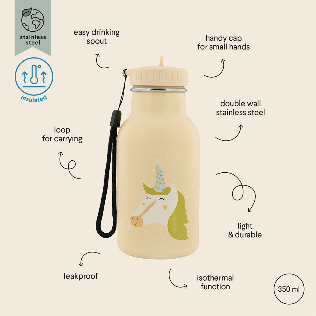 trixie rvs thermosfles mrs. unicorn - 350 ml | 56-224 | 3