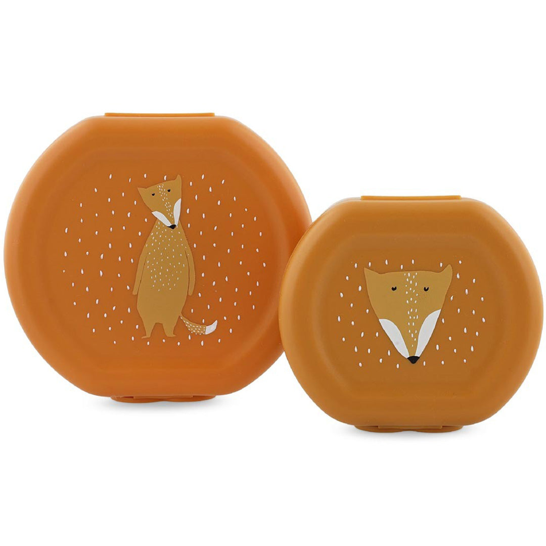 trixie snackdoosjes met clip mr. fox - 2st 1