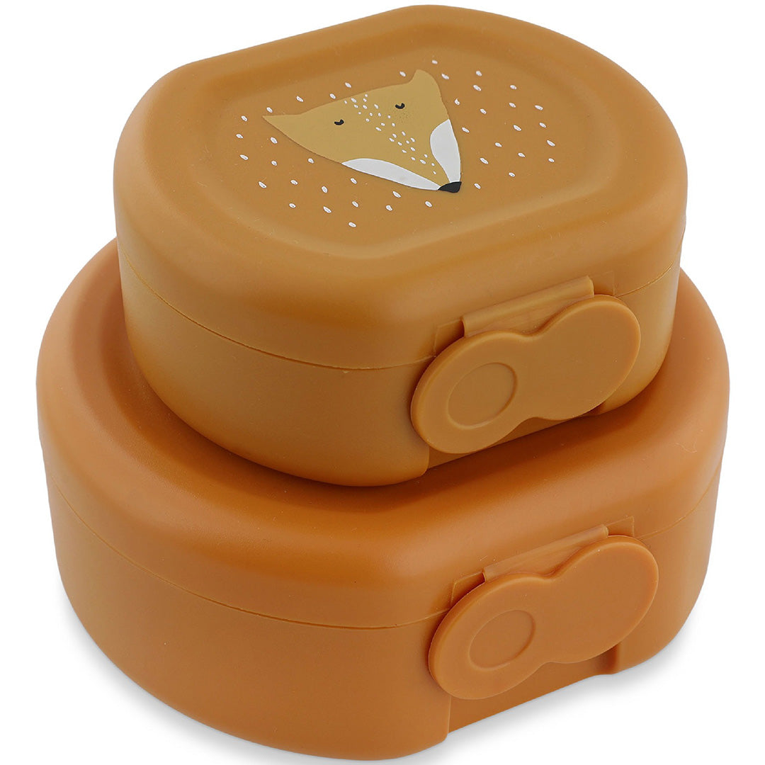 trixie snackdoosjes met clip mr. fox - 2st 3