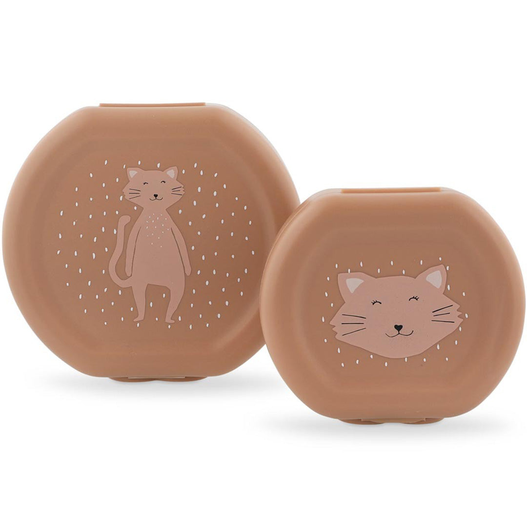 trixie snackdoosjes met clip mrs. cat - 2st 1