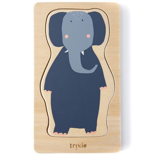 trixie vier lagen puzzel  animals - 4st | 36-160 | 1