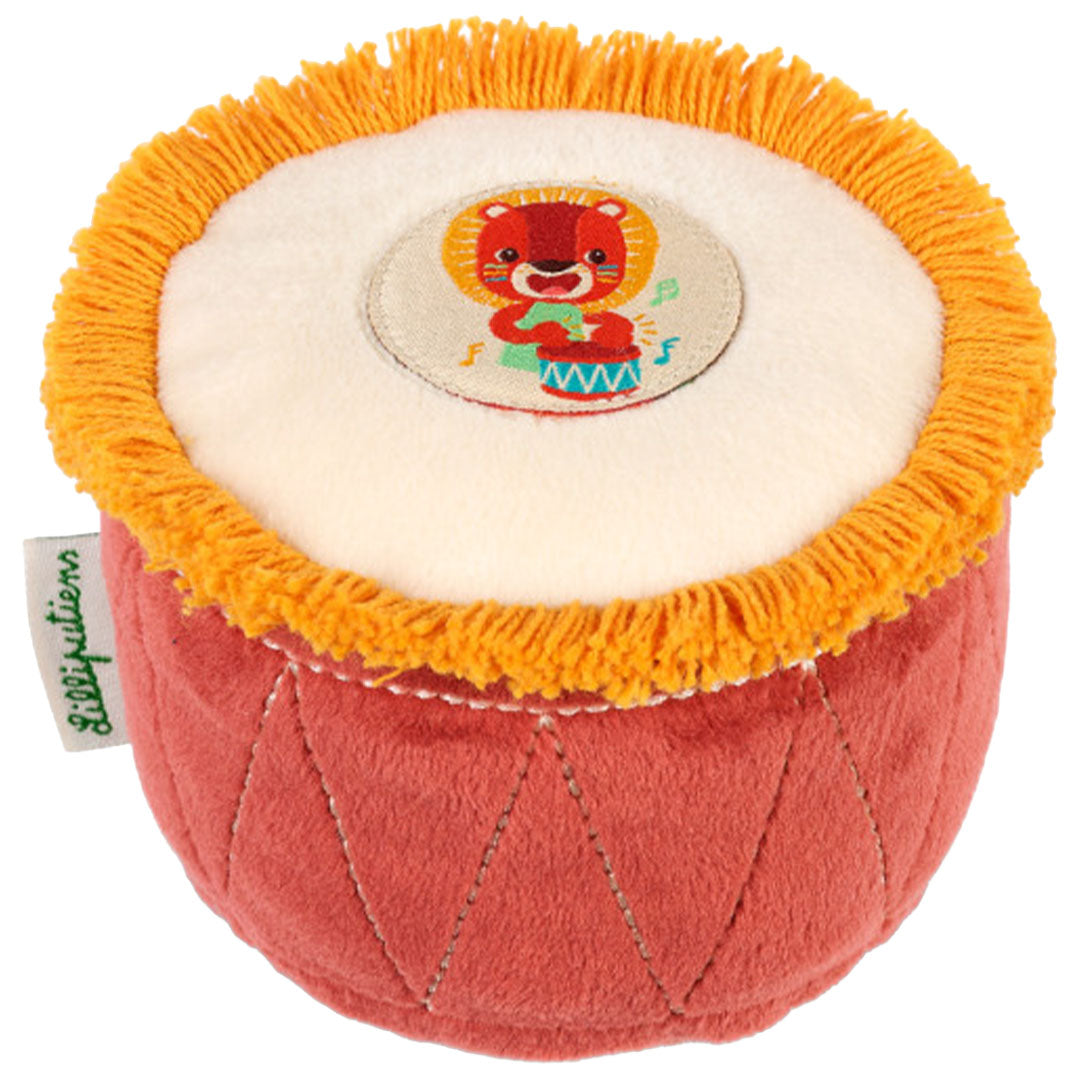 lilliputiens rammelaar trommel - jack de leeuw | LIPU83678 | 