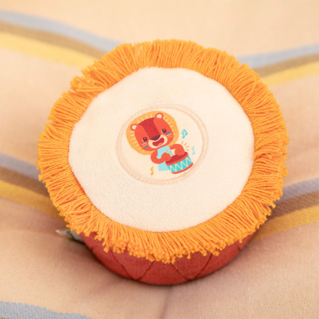 lilliputiens rammelaar trommel - jack de leeuw | LIPU83678 | 2