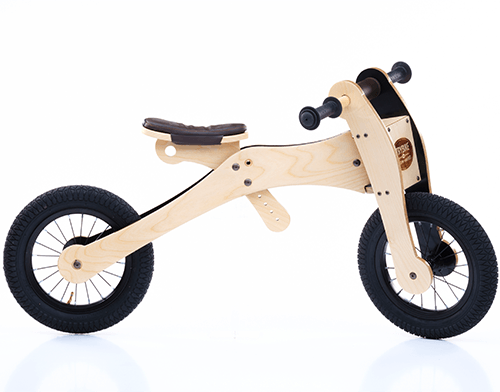 trybike wood 4-in-1 loopfiets - bruin/zwart | TBW-3-BRN | 5