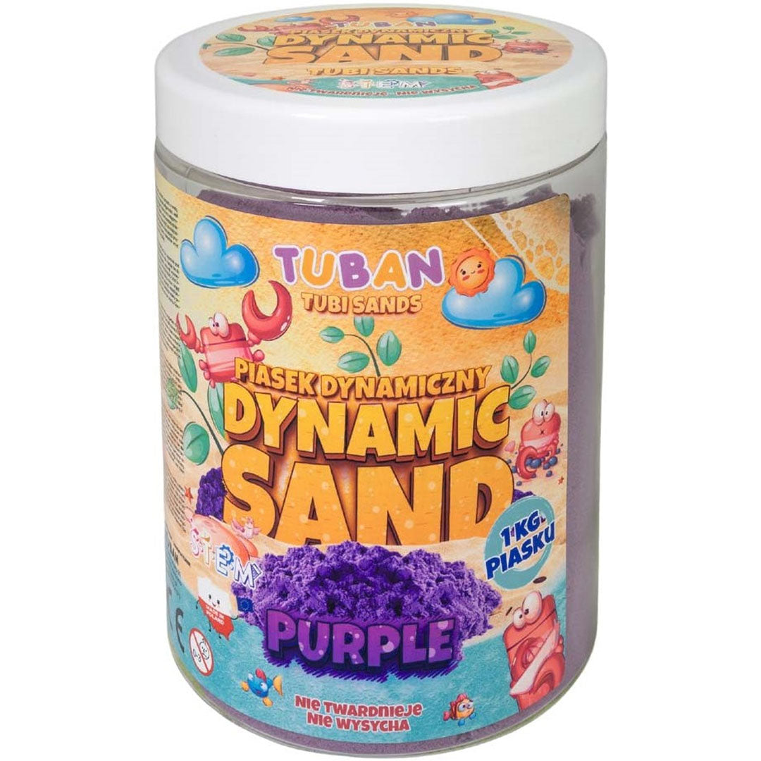tuban kinetisch zand paars - 1 kg | 860TU3556 | 0