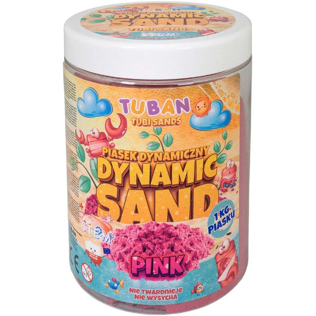 tuban kinetisch zand roze - 1 kg | 860TU3553 | 0