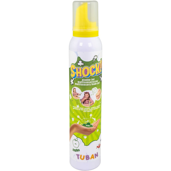tuban shock! sensorisch knetterschuim - apple