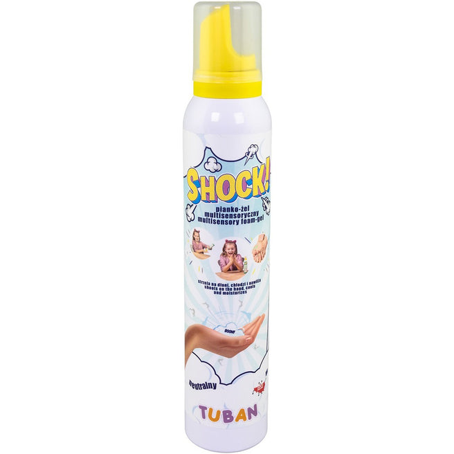 tuban shock! sensorisch knetterschuim - neutral