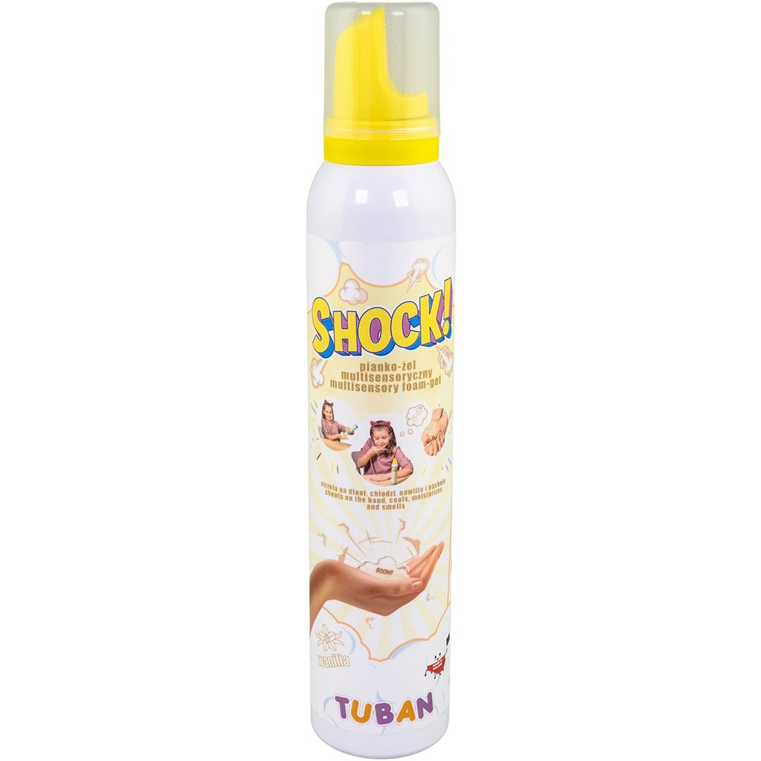 tuban shock! sensorisch knetterschuim - vanilla