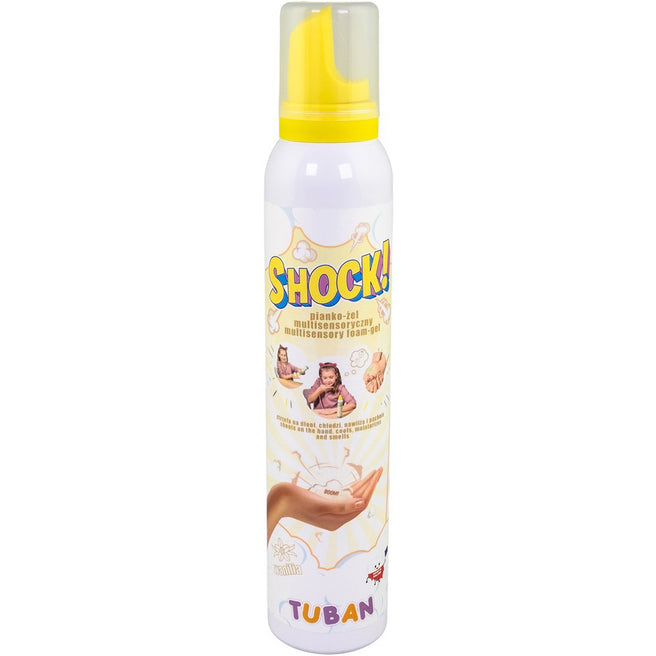 tuban shock! sensorisch knetterschuim - vanilla