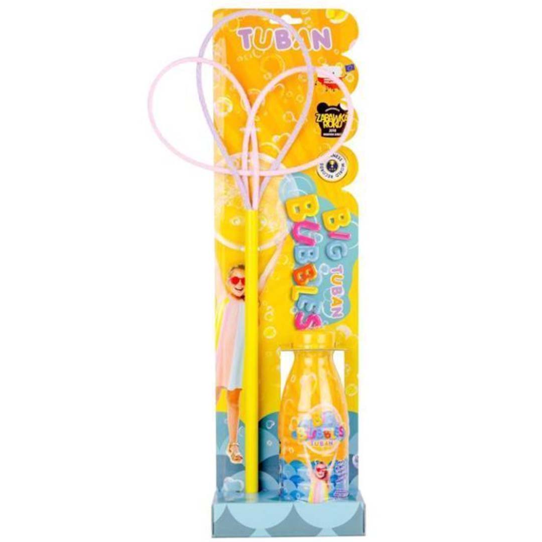 tuban bellenblaas set - ring en vloeistof - multivlinder - 400 ml | 860TU3442 | 1