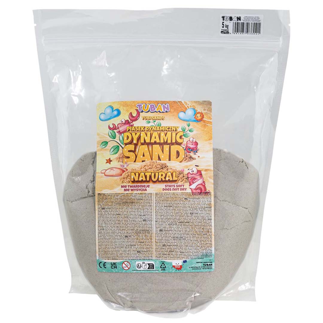 tuban kinetisch zand in zak - natural - 5 kg | 860TU3802 | 1