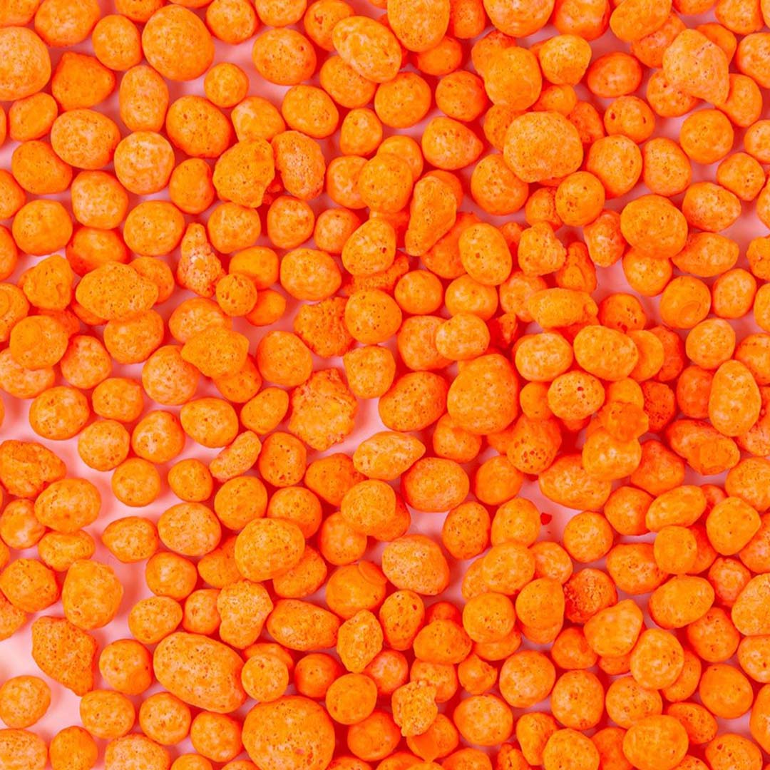 tuban minerale balletjes - oranje - 25 gram | 860TU3781 | 2