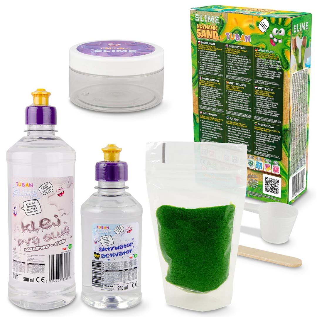 tuban slijm maken xl - slijm en kinetisch zand | 860TU3397 | 2