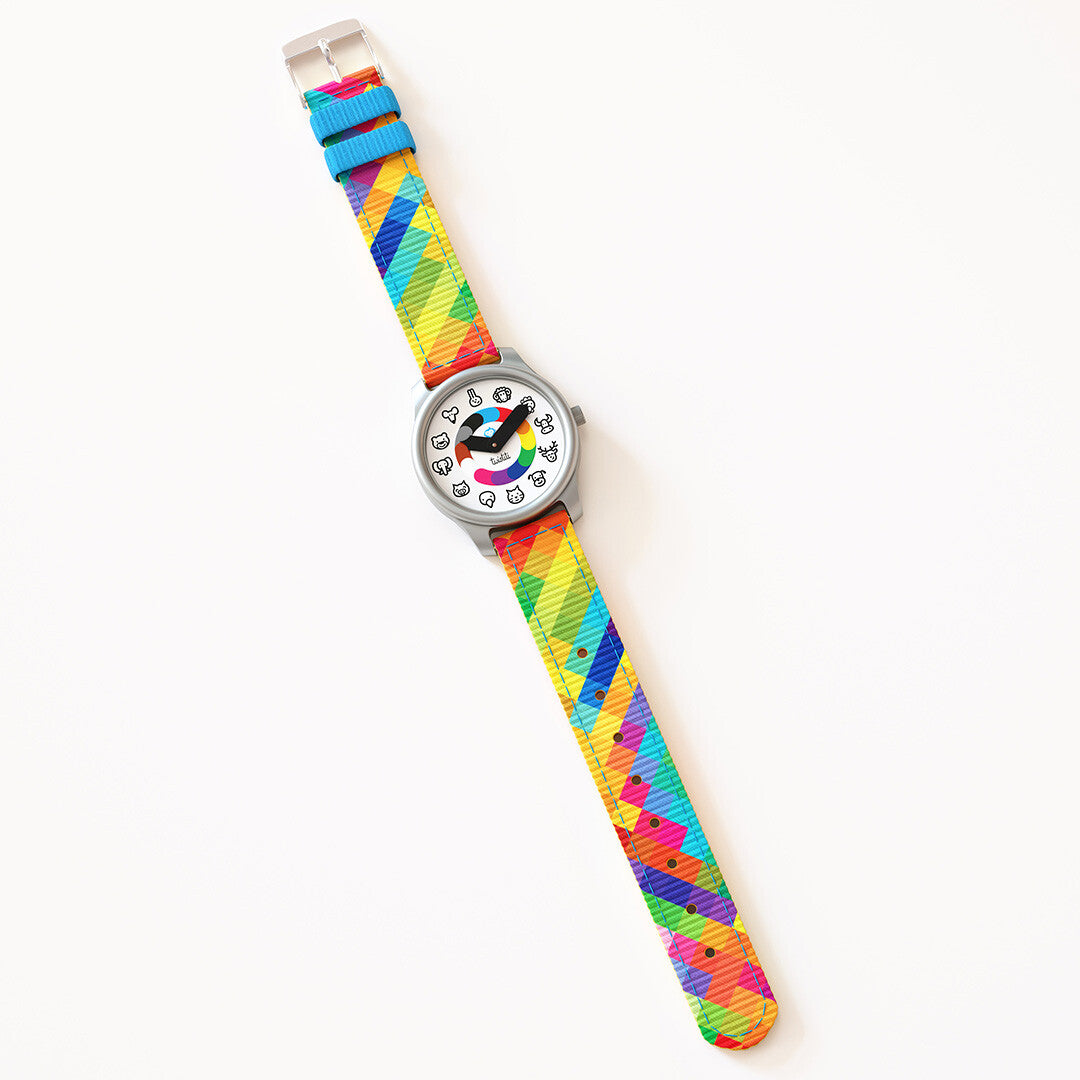 twistiti kleuterhorloge dieren - arlequin | TWI-ANIMALS-ARL | 1