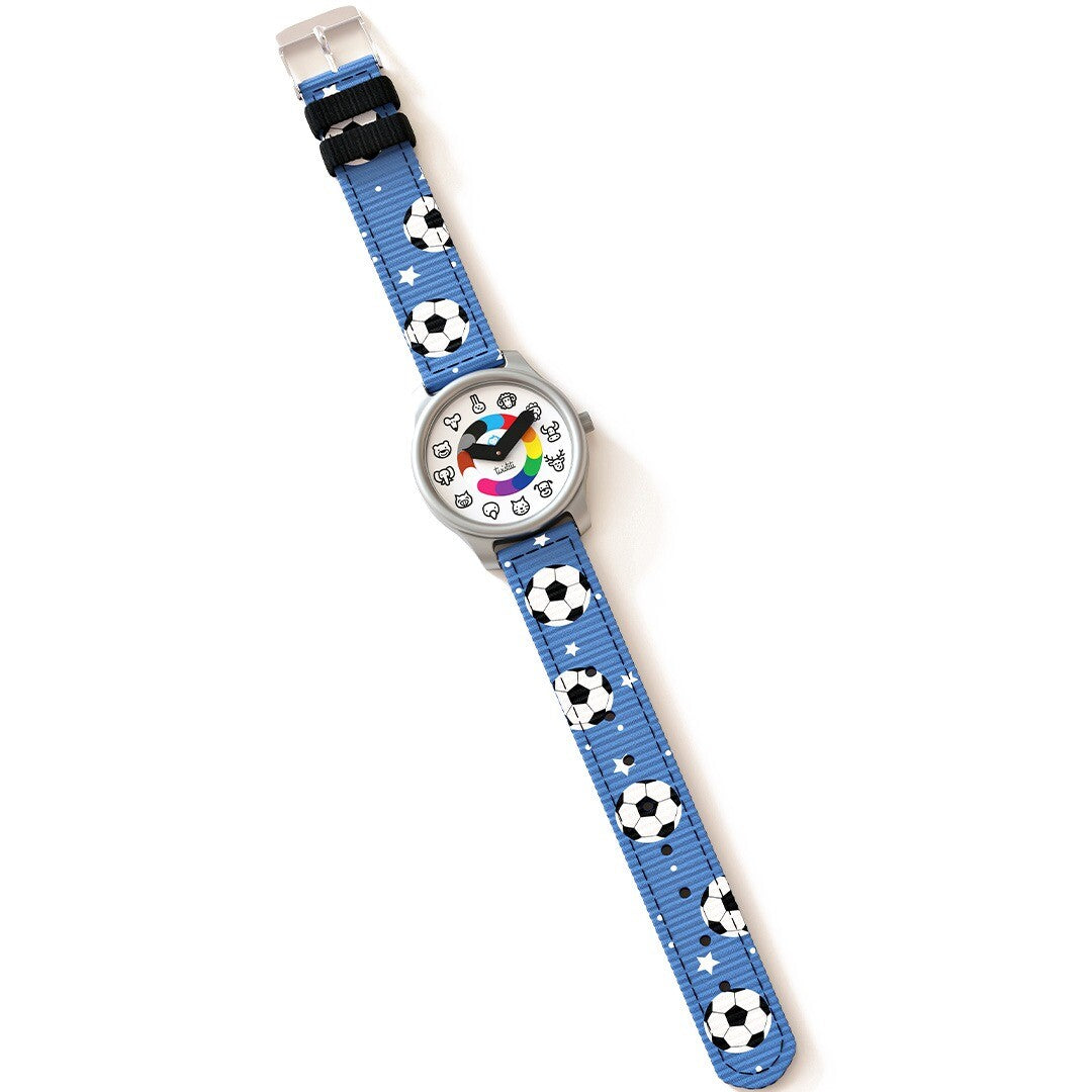 twistiti kleuterhorloge dieren - football | TWI-ANIMALS-FOO | 1