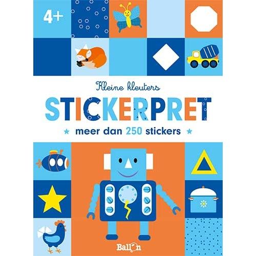 uitg. ballon stickerboek kleine kleuters stickerpret - 4+ | 1231559 | 0