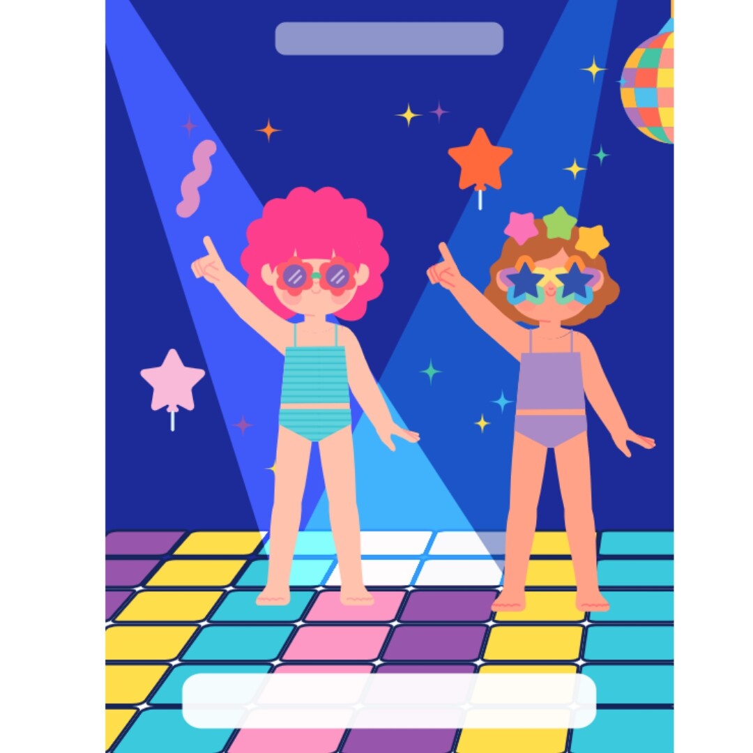 uitgeverij ballon aankleedstickerboek fashionistas junior - danseressen | 1232983 | 1