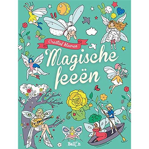uitgeverij ballon creatief kleuren - magische feeën | 1231890 | 0