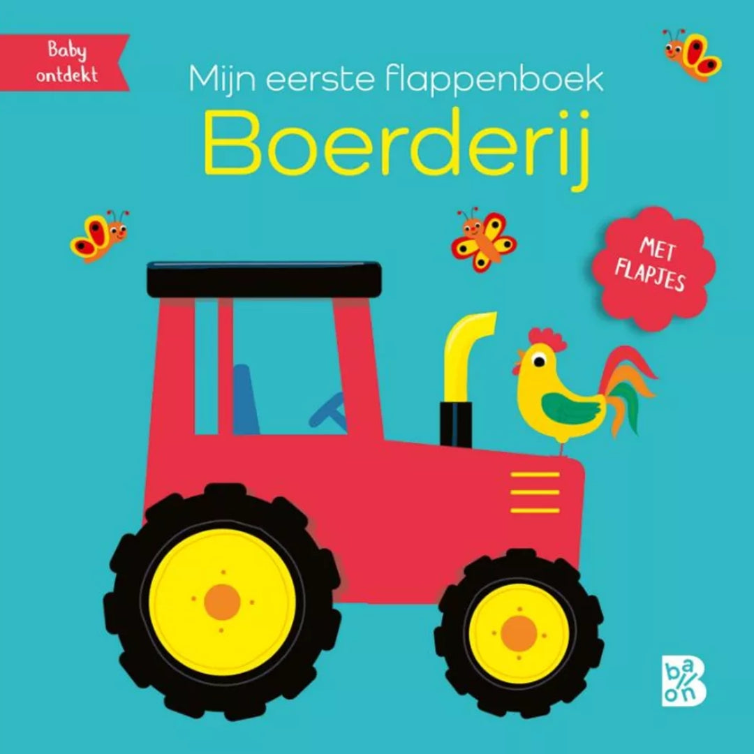 uitgeverij ballon flapjesboek mijn eerste flappenboek - boerderij | 1233099 | 0