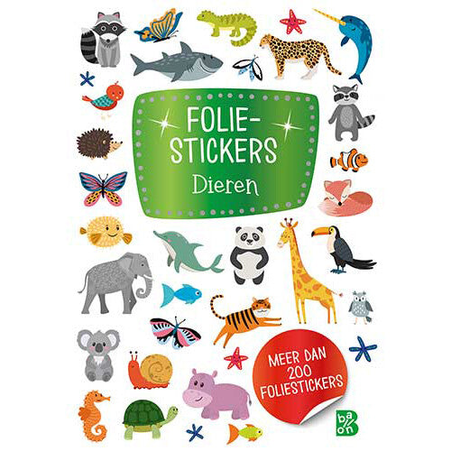 uitgeverij ballon foliestickers dieren | 1232335 | 0