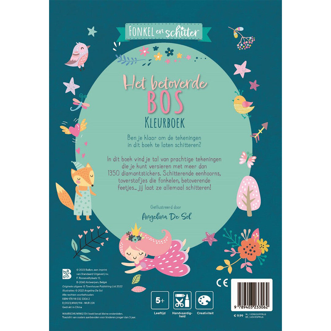 uitgeverij ballon het betoverde bos kleurboek  | 1233306 | 5