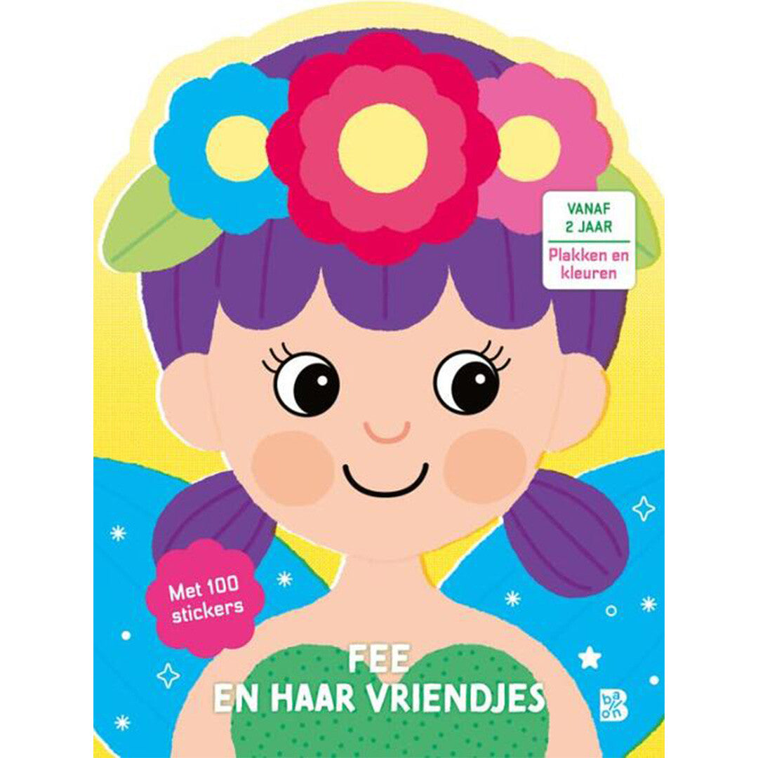 uitgeverij ballon kleur- en stickerboek fee en haar vriendjes  | 1233196 | 0