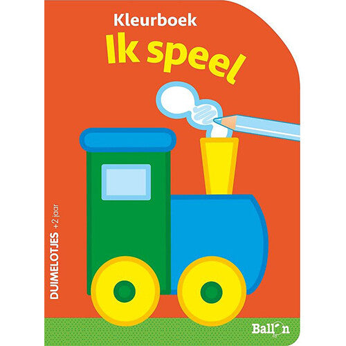 uitgeverij ballon kleurboek ik speel | 1231427 | 0