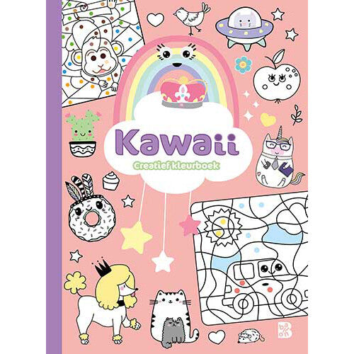 uitgeverij ballon kleurboek kawaii  | 1232690 | 0