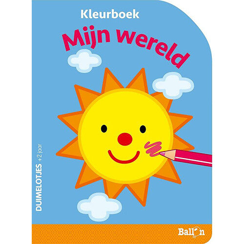 uitgeverij ballon kleurboek mijn wereld | 1231426 | 0