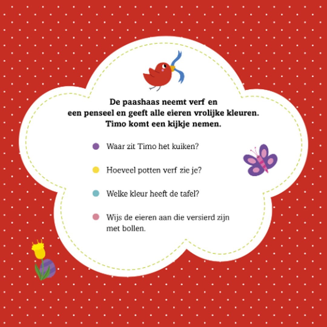 uitgeverij ballon kleuren met water - pasen | 1232099 | 2