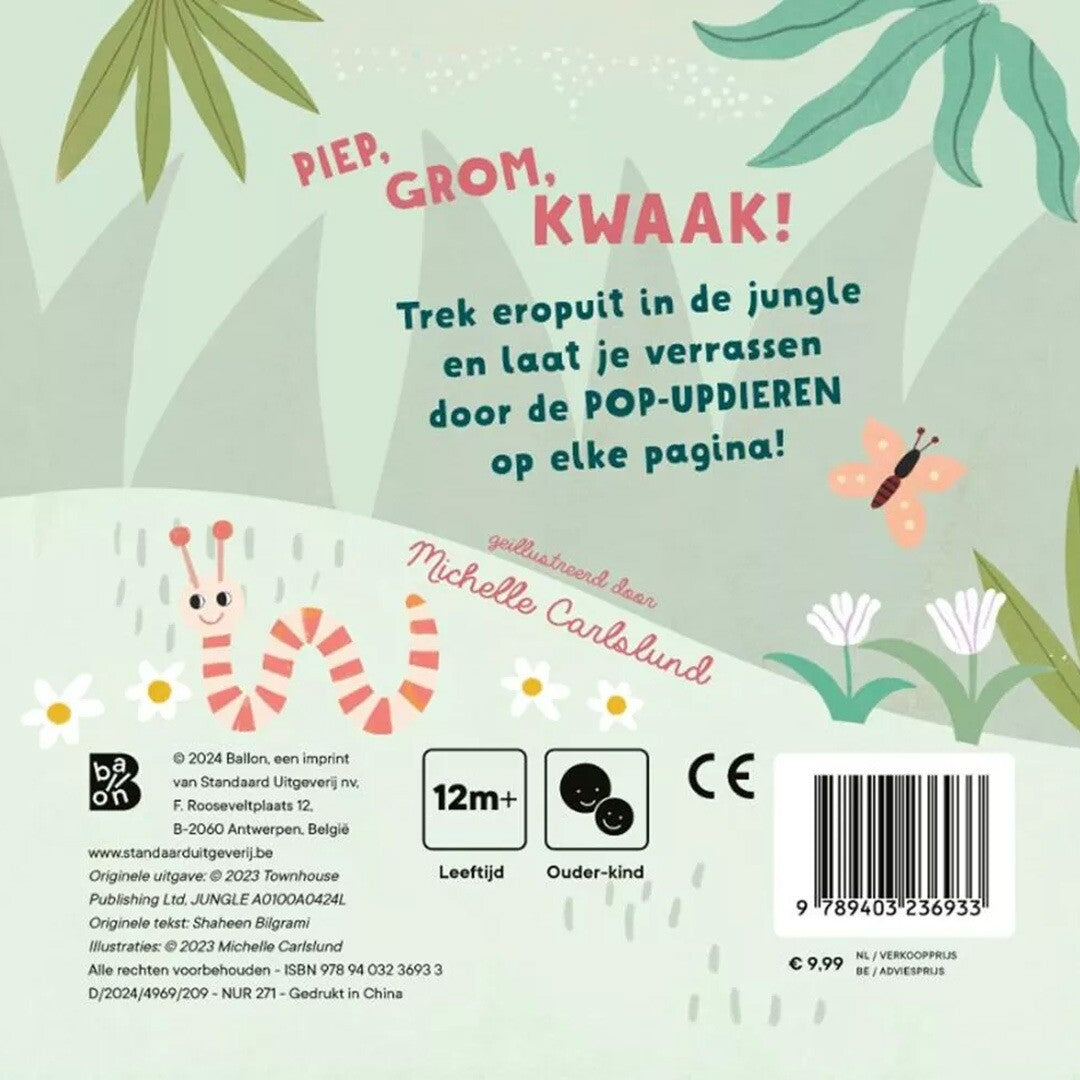uitgeverij ballon mijn eerste pop-upboekje - in de jungle | 1233693 | 1