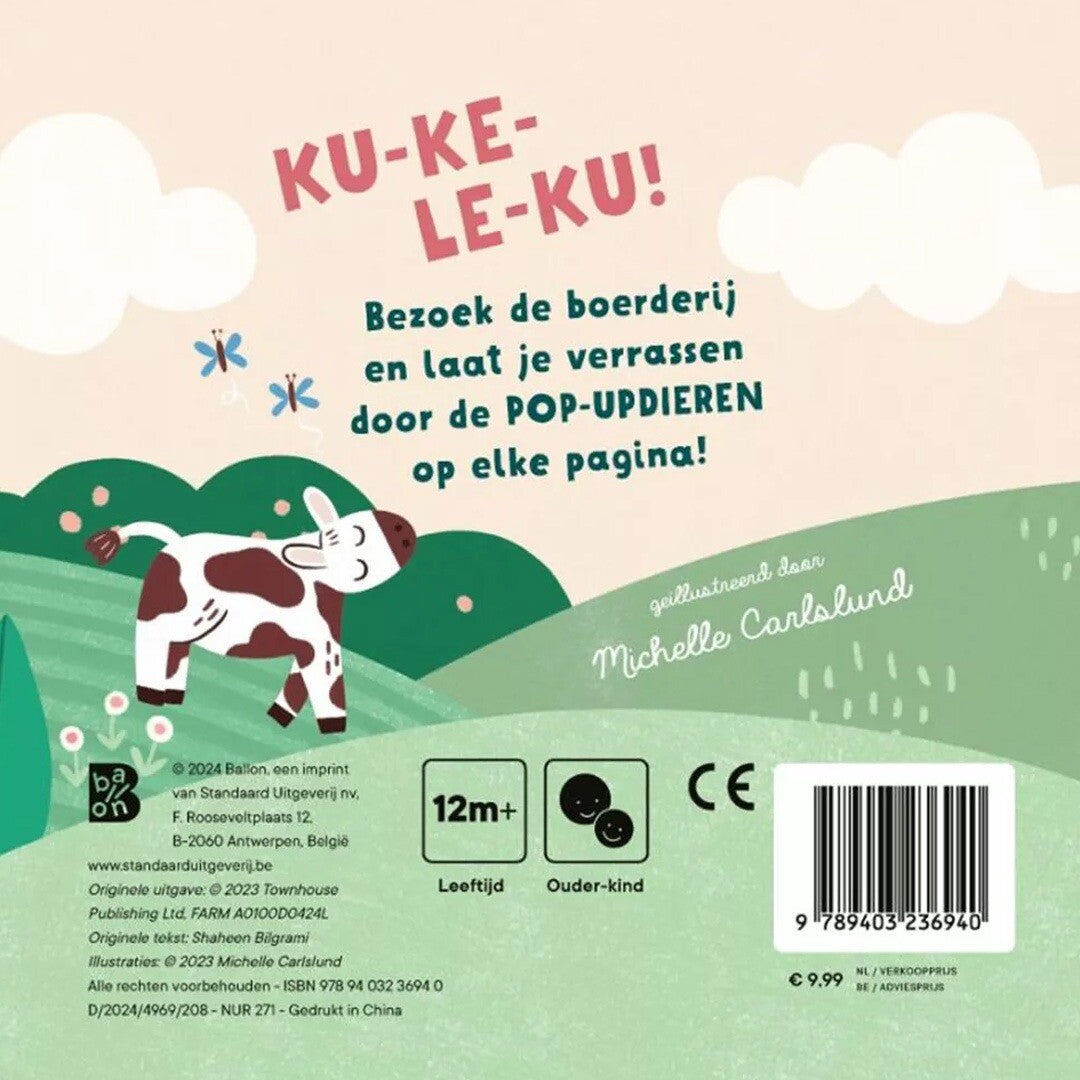 uitgeverij ballon mijn eerste pop-upboekje - op de boerderij | 1233694 | 3