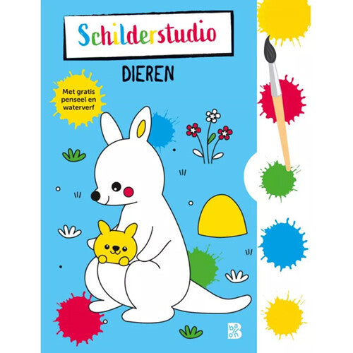 uitgeverij ballon schilderstudio - dieren - met waterverf | 1232979 | 0