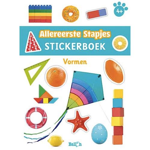 uitgeverij ballon stickerboek allereerste stapjes - vormen | 1232188 | 0
