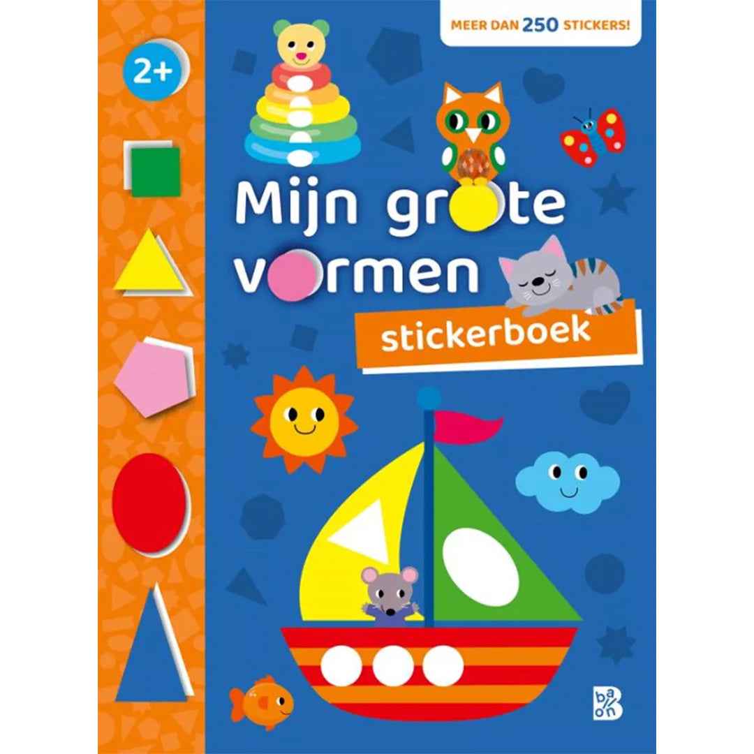 uitgeverij ballon stickerboek mijn grote vormen | 1234034 | 0