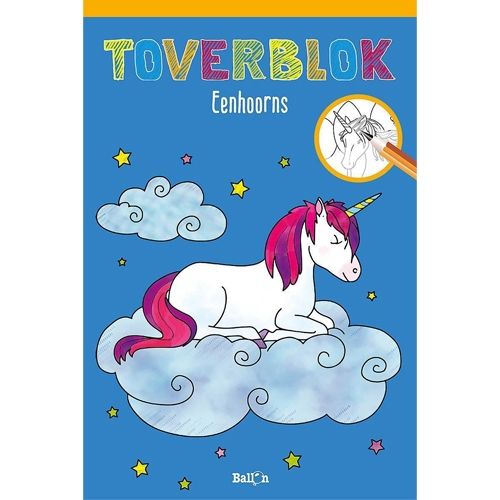 uitgeverij ballon toverblok - eenhoorns | 1231826 | 0