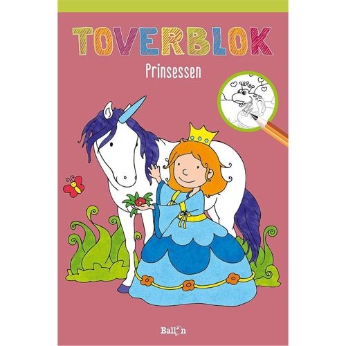 uitgeverij ballon toverblok - prinsessen | 1231824 | 0
