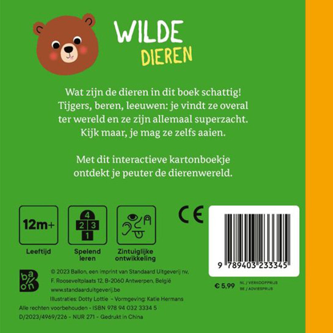uitgeverij ballon wilde dieren  | 1233334 | 2
