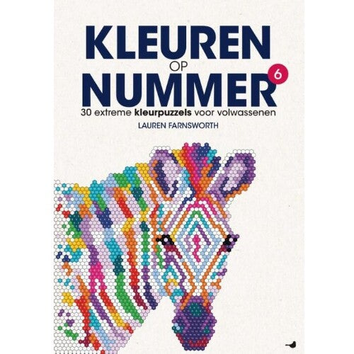 uitgeverij bbnc kleurboek kleuren op nummer deel 6 | 1352599 | 0