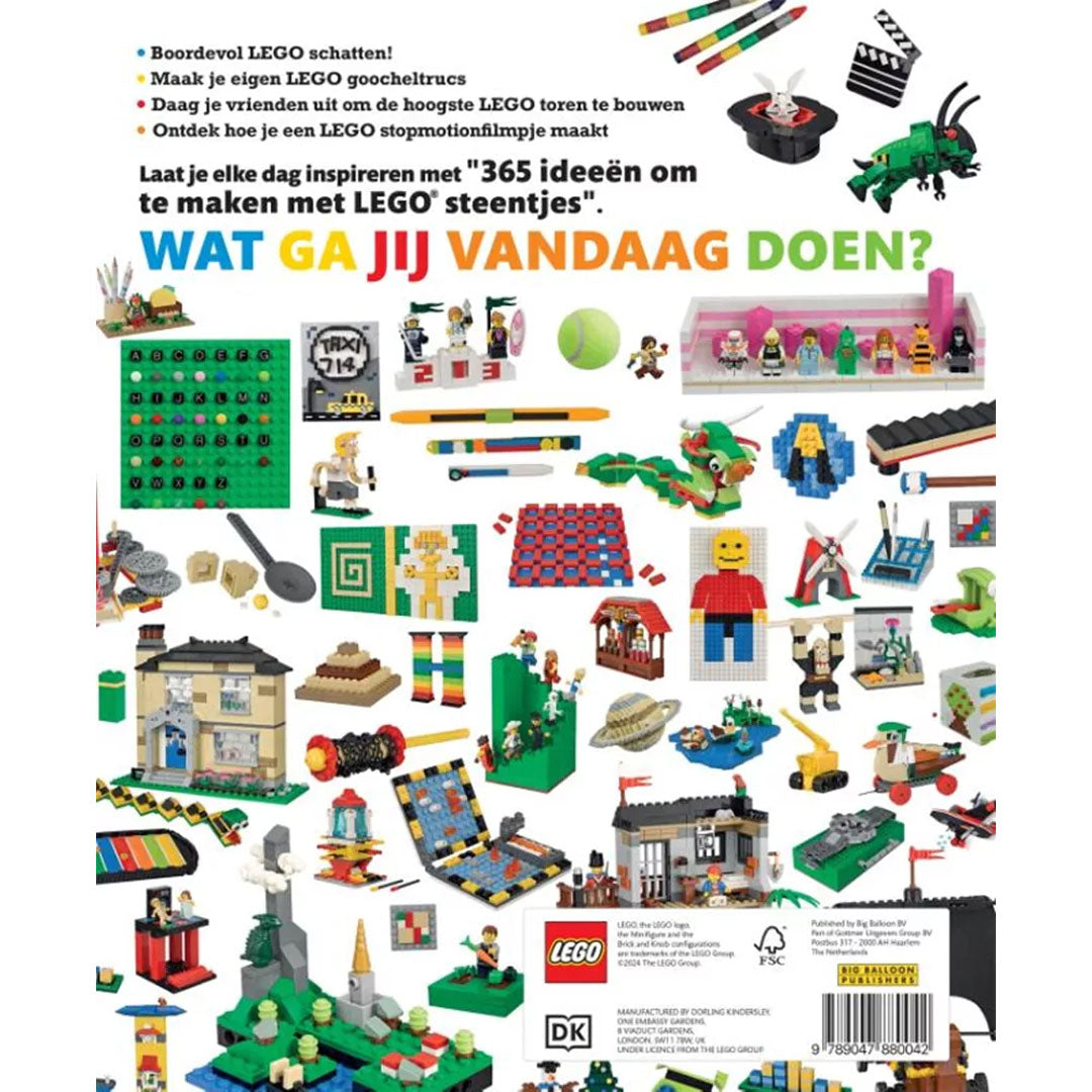 uitgeverij big balloon 365 ideeën om te maken met LEGO steentjes | 1298004 | 5