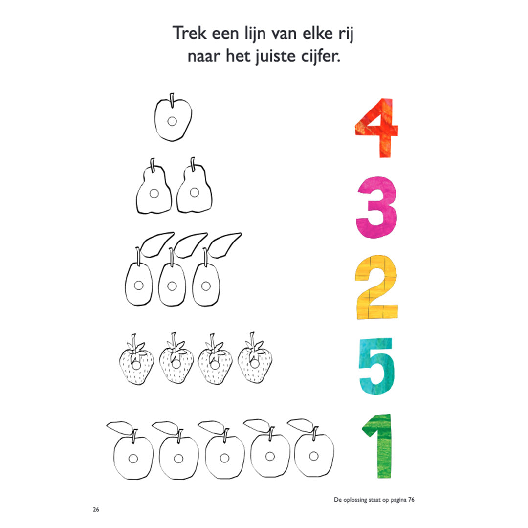 uitgeverij big balloon kleur- en activiteitenboek - getallen | 1297410 | 3