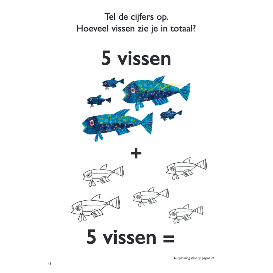 uitgeverij big balloon kleur- en activiteitenboek - getallen | 1297410 | 4